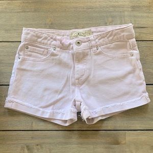 Lucky Brand Riley Shorts - Kids Size 10/Light Pink